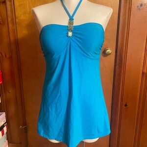 Gorgous glam one piece swim suit.  New never worn.  Newport News